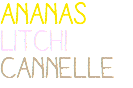 ananas litchi cannelle